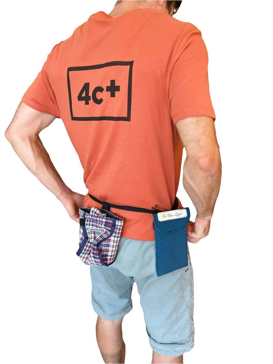 Large phone holder with belt