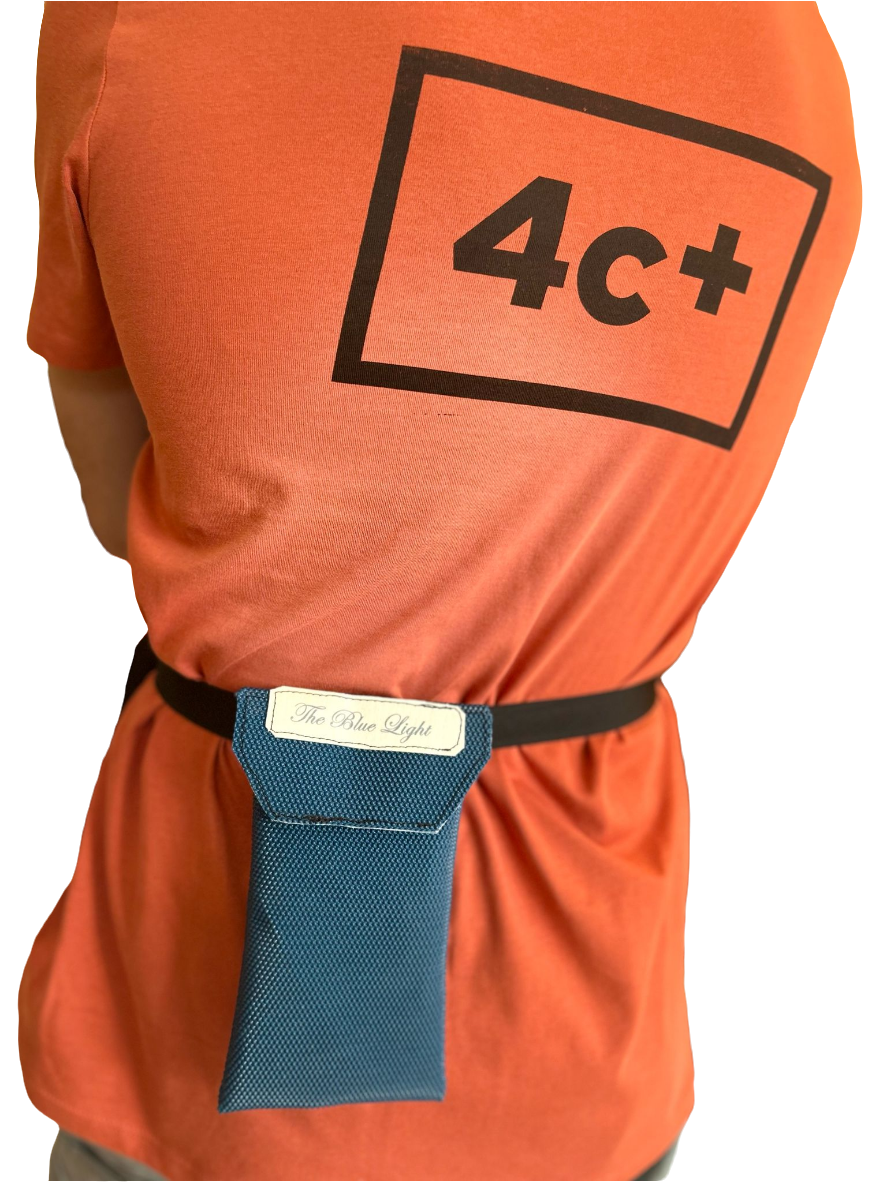 Large phone holder with belt