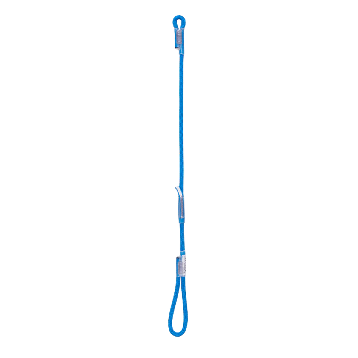 Longe double d'escalade 4c+ Expresso bleue en polyamide et Dyneema de 75 cm pour alpinisme et grande voie