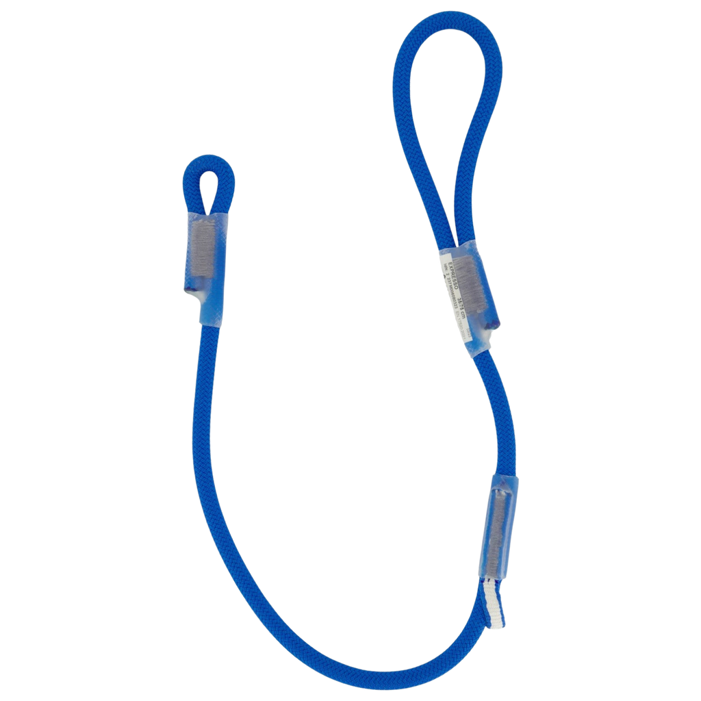 Longe double compacte 4c+ Expresso bleue en polyamide et Dyneema de 75 cm pour l'escalade et l'alpinisme