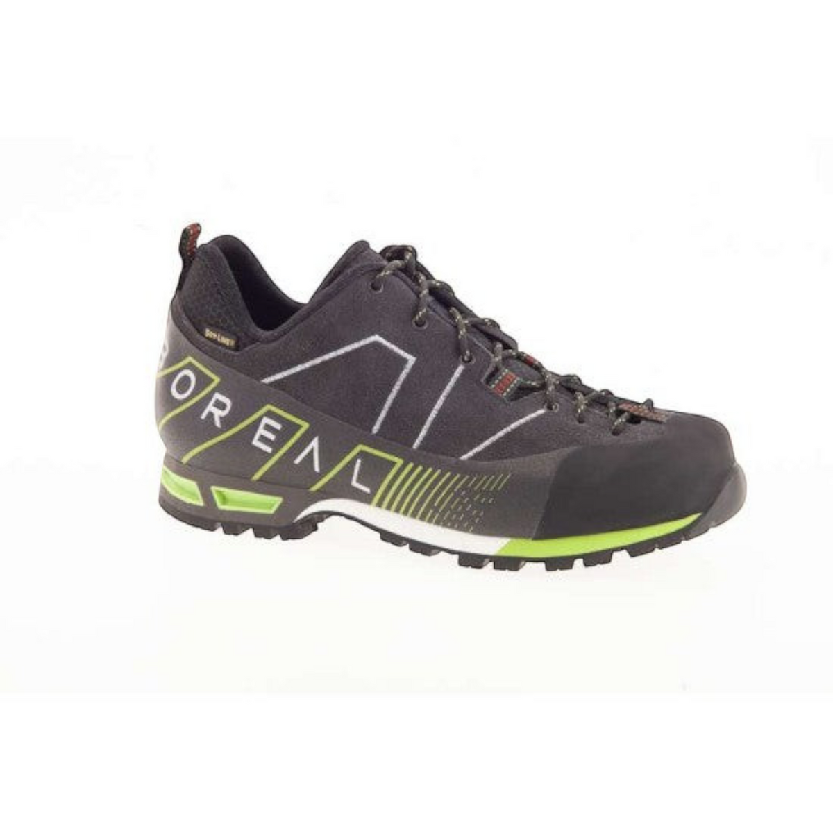 Chaussure de randonnée 4c+ Boreal Drom noire et verte avec membrane imperméable pour terrains rocheux