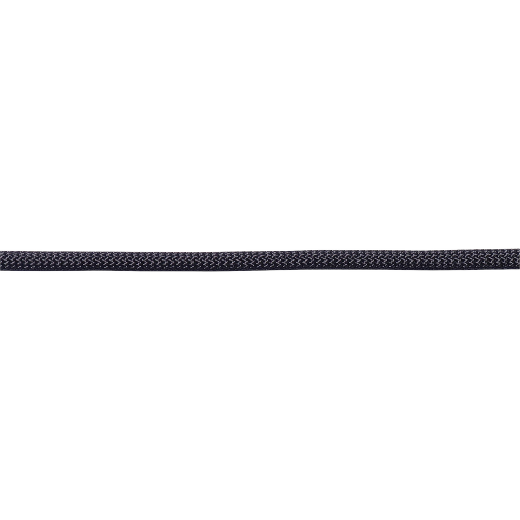 Cordelette 4c+ Aramide 5,5 mm noire et blanche pour le hissage, ultra résistante et statique