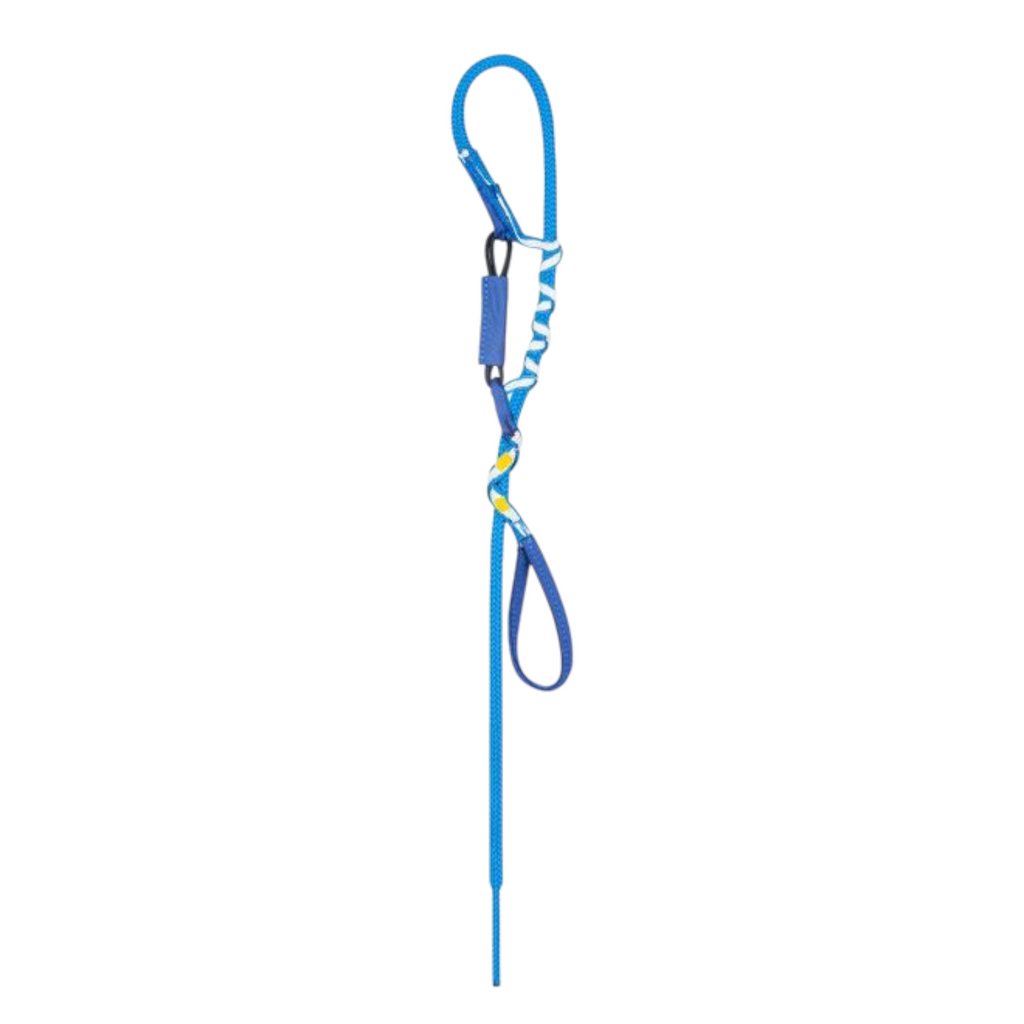 Système de rappel Escaper 4c+ bleu pour corde d'escalade, léger et compact pour descente sur un seul brin