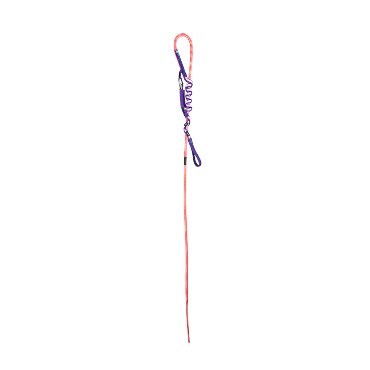 Système de rappel Escaper 4c+ orange et violet pour corde d'escalade, léger et compact pour descente sur un brin