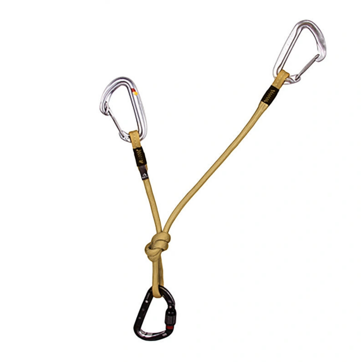 Sangle alpine 4c+ Alpine Runner en UHMWPE beige, légère et polyvalente pour l'alpinisme et les relais