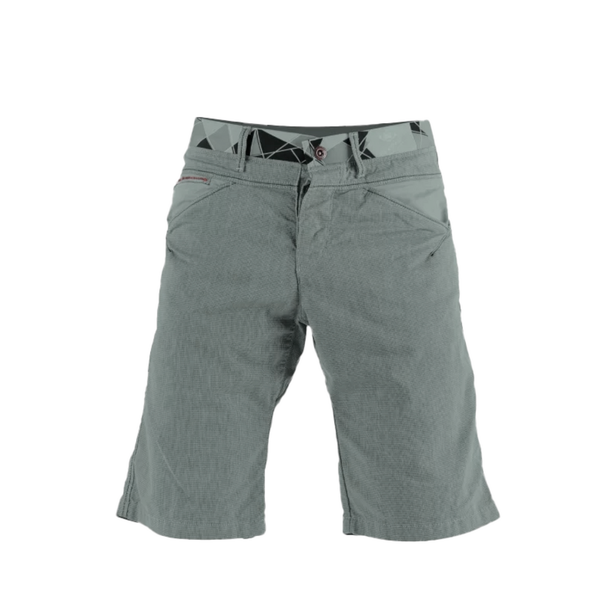 Short d'escalade NOGRAD Yaniro gris pour homme par 4c+ avec ceinture Magic Belt et poches fonctionnelles