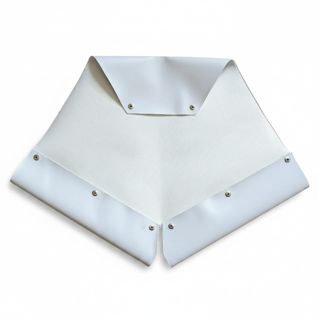 Culotte de protection canyoning 4c+ Professes en PVC blanc haute résistance, assemblée par rivets pour plus de durabilité