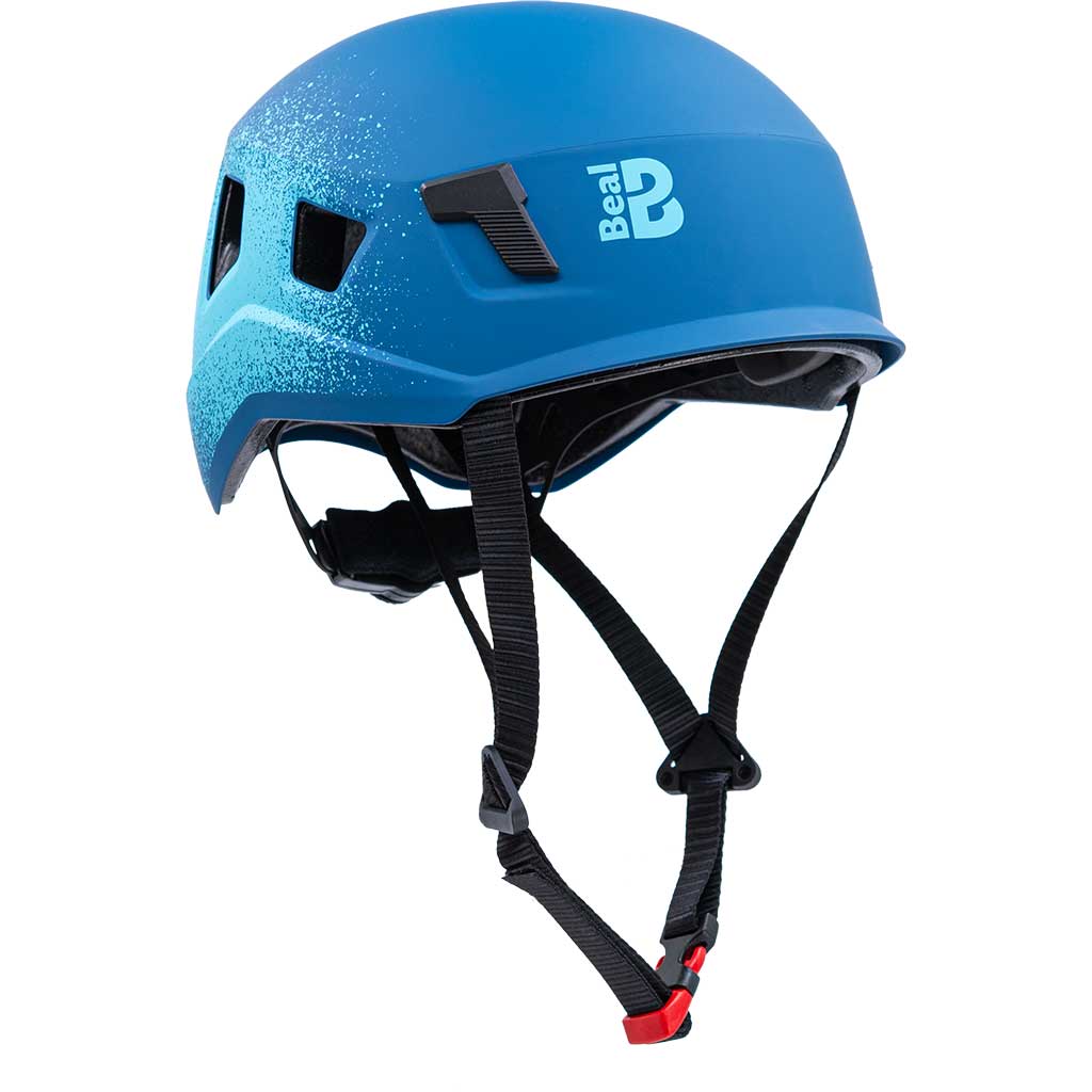 Beal Bobbie – Casque d’escalade couleur Petrol Blue – ABS et mousse EPP, clip lampe frontale