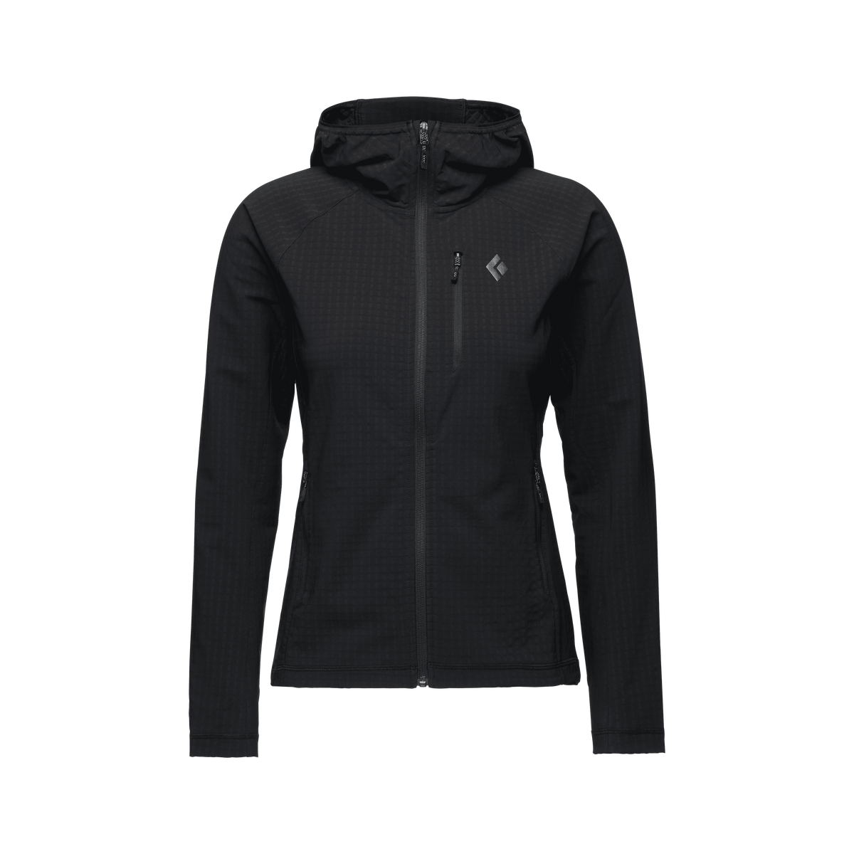Black Diamond W Coefficient Storm FZ Hoody, coloris Black