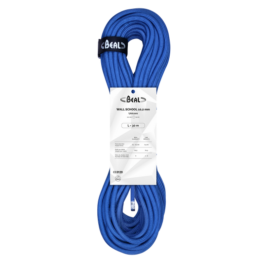 Beal Wall School 10,2 mm UNICORE – corde indoor (bleu)