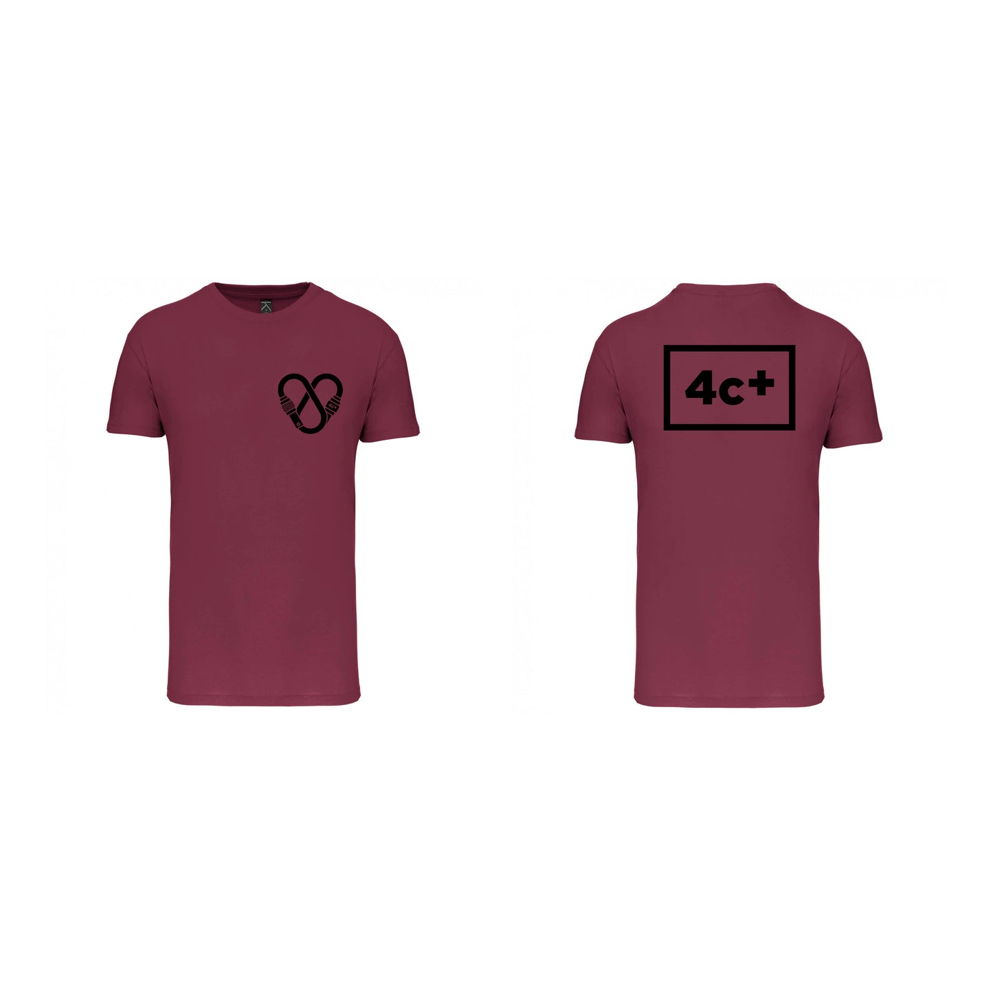 Unisex-Herz-T-Shirt