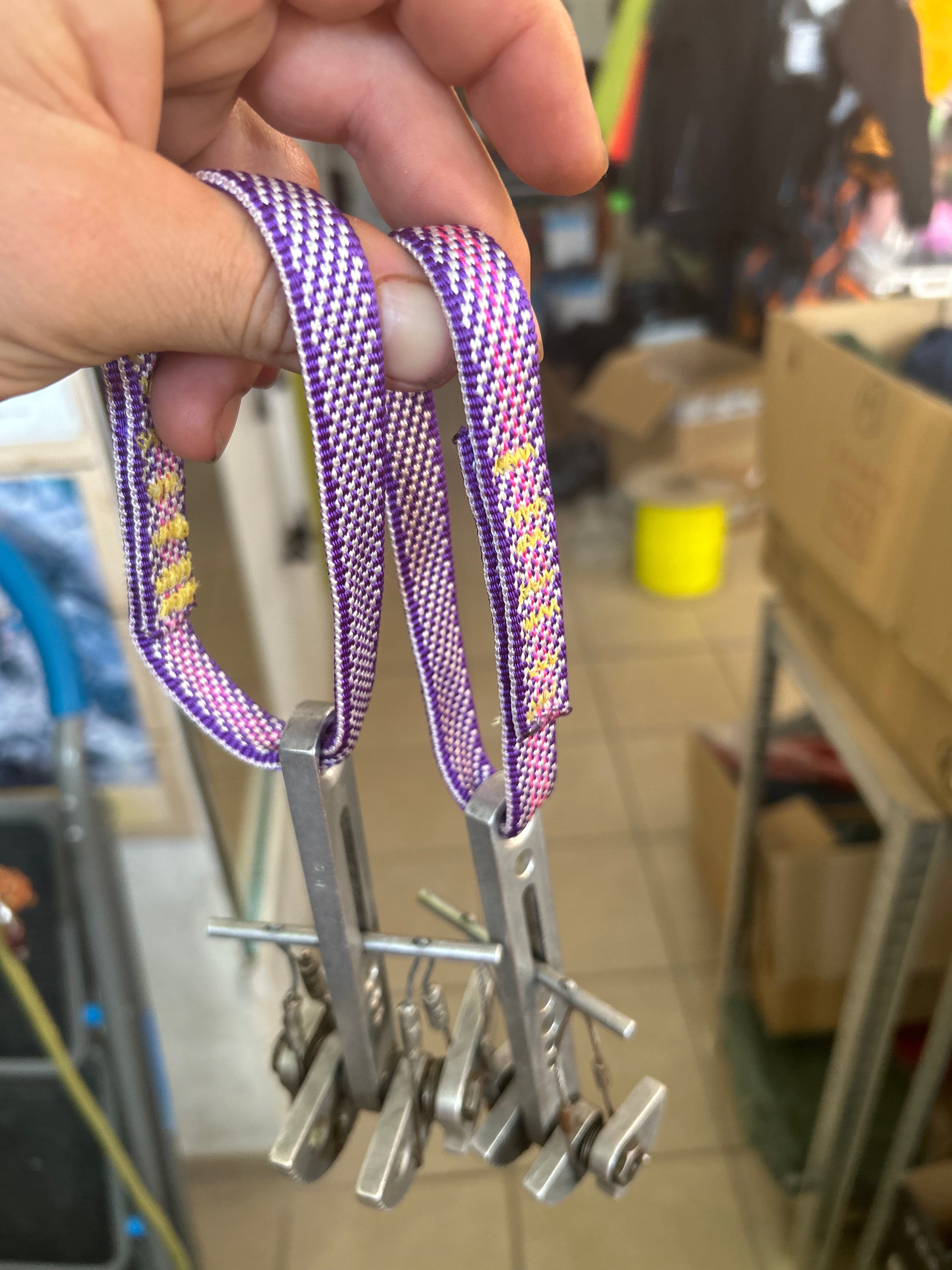 Friends re-strapping