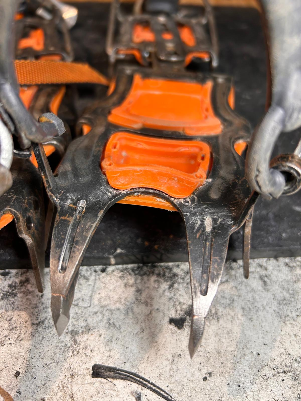 Afilado de crampones