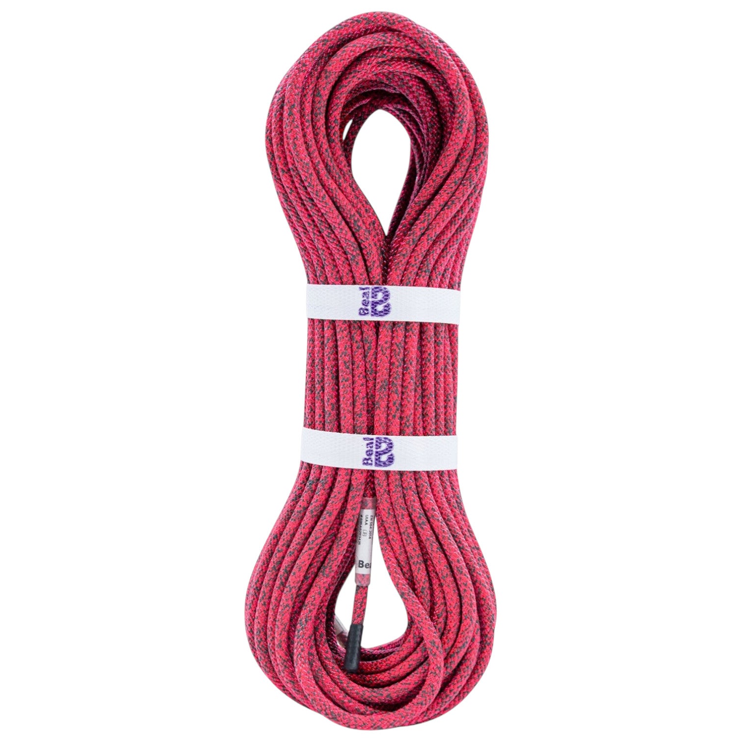 Cordelette Back Up Line 5mm en aramide et polyamide rose et noire pour rappel et hissage de sac