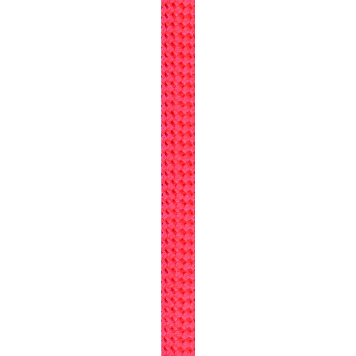 Détail du tressage de la corde Beal Joker 9,1 mm bleue pour escalade et alpinisme, avec unicore, dry cover et thermofluid.