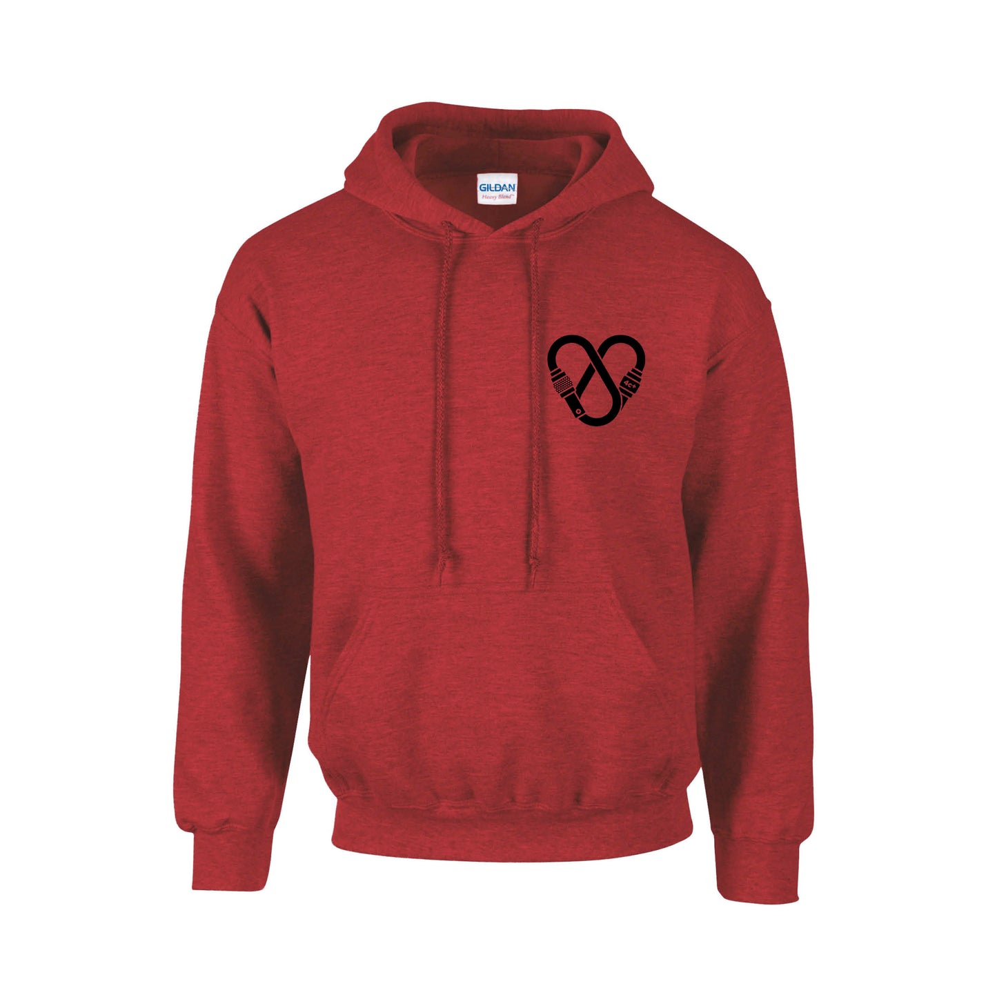 Unisex-Pullover mit Herz