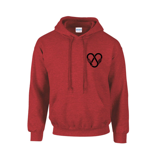 Unisex-Pullover mit Herz