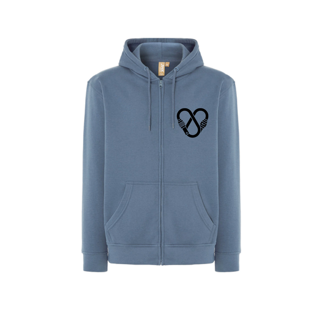 Heart Unisex Zip Hoodie
