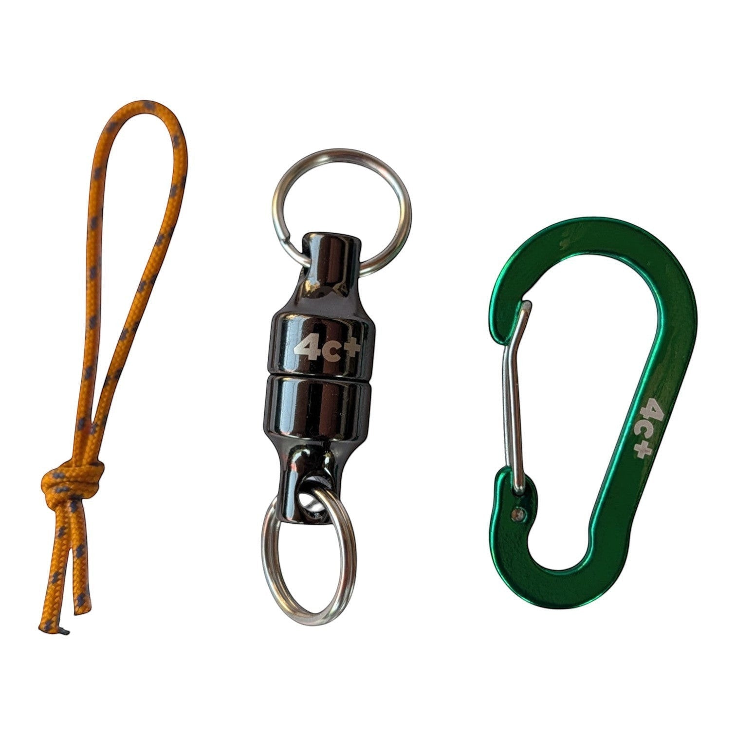 Clipmag 4c+ avec mousqueton accessoire pour transporter une brosse et de petits accessoires d'escalade.