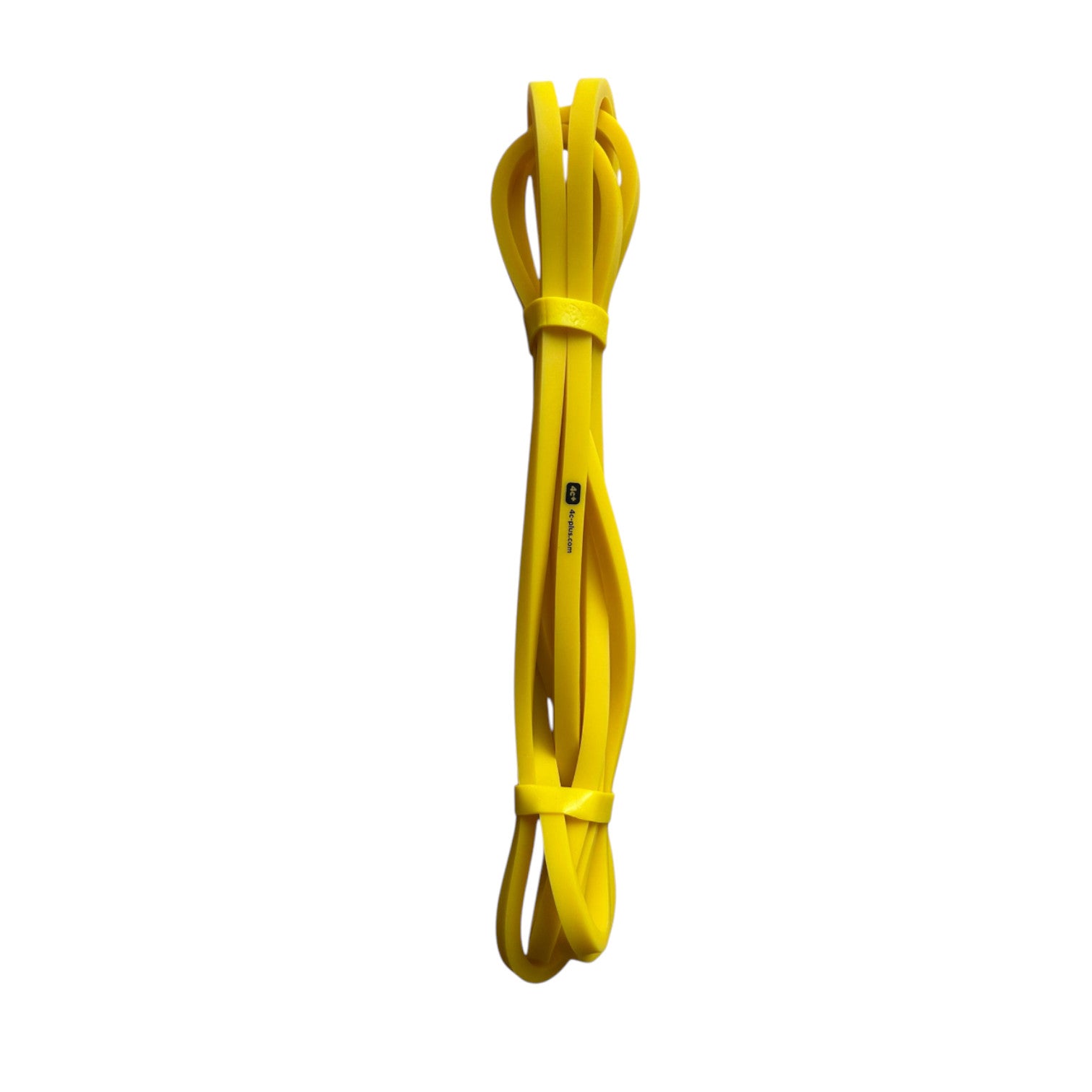 Élastique d'échauffement jaune 4c+ pour escalade, compact et idéal pour s'échauffer avant une séance ou une voie.