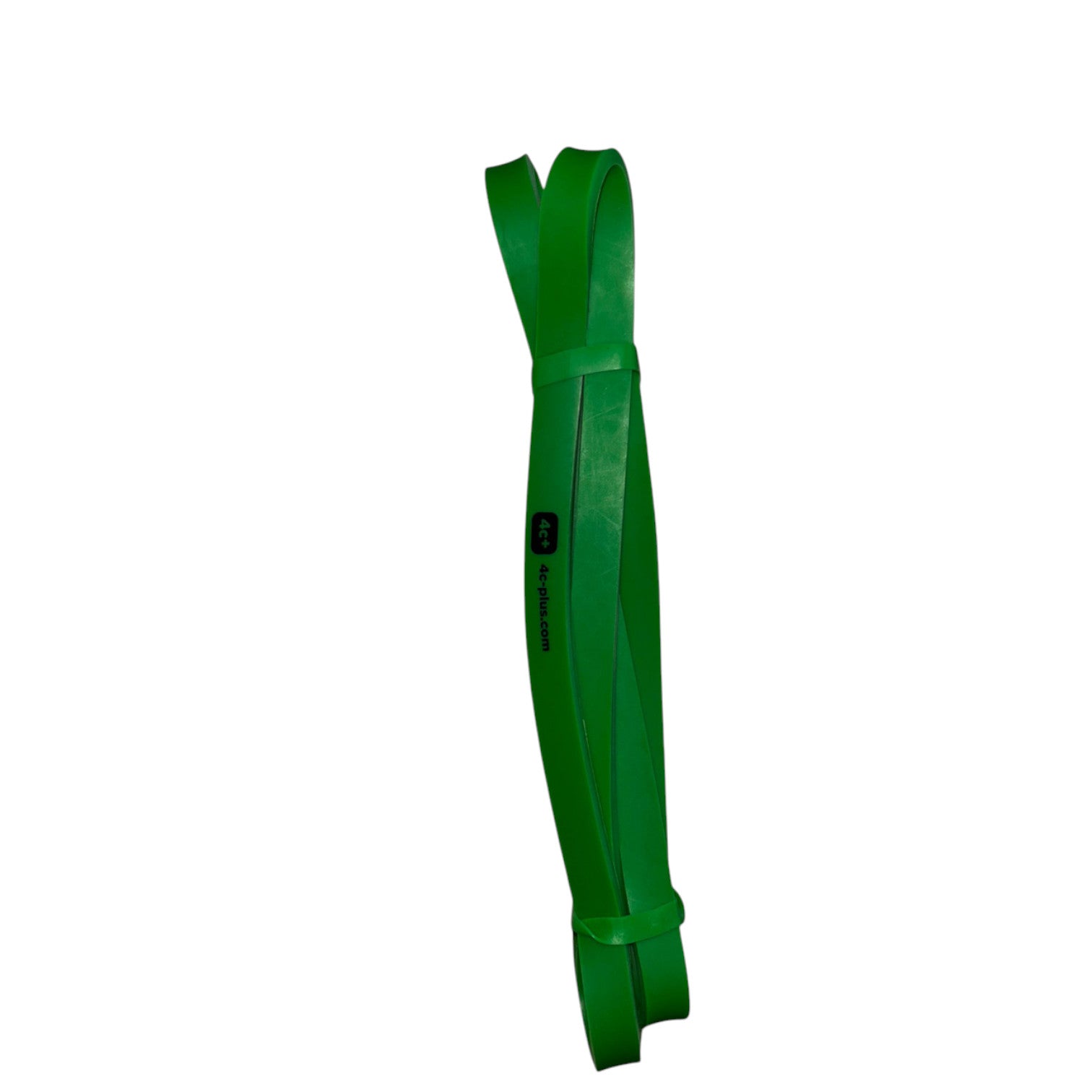 Élastique d'échauffement vert 4c+ pour escalade et entraînement des doigts, des épaules et des avant-bras.