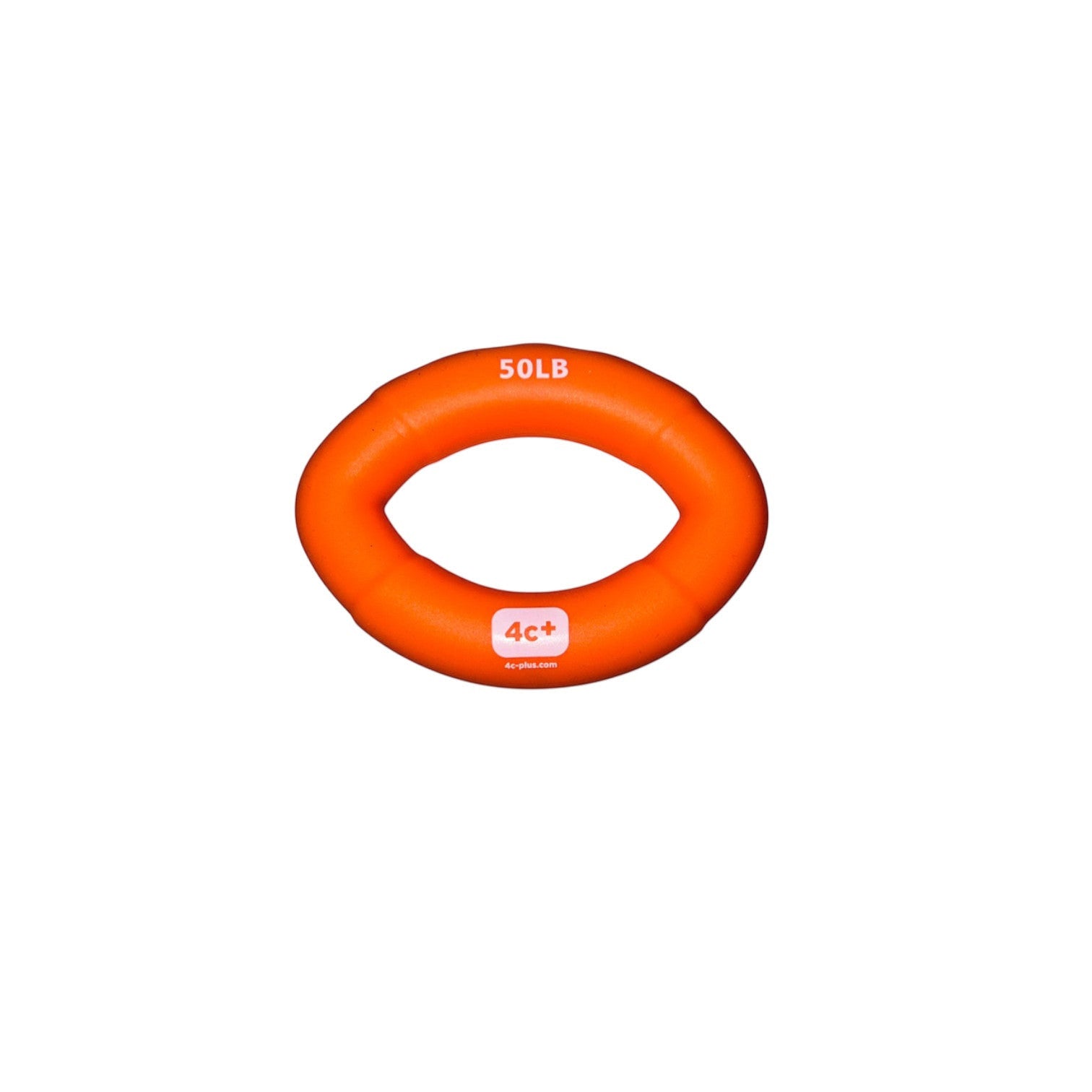 Entraîneur pour les doigts 4c+ orange de 50 lb pour développer la force des doigts et l'endurance en escalade.