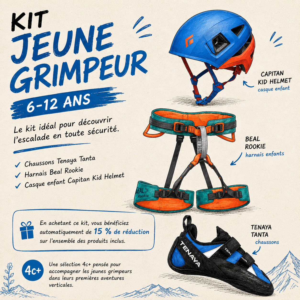 Kit jeune grimpeur