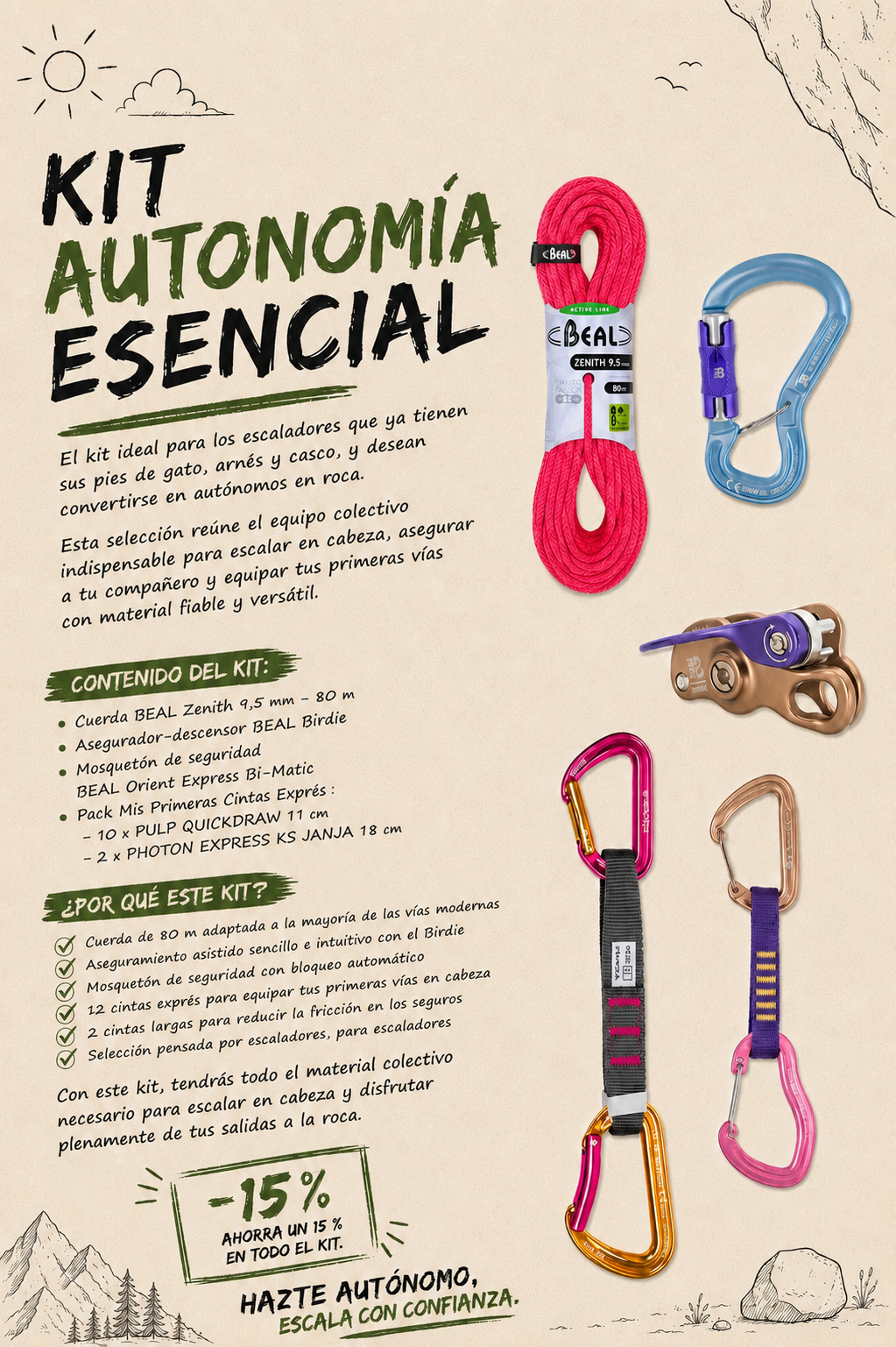 Kit Autonomía Esencial - versión español