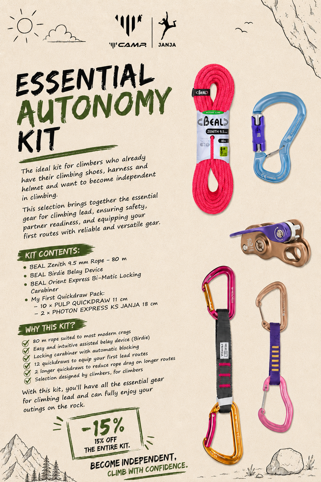 Essential autonomy kit - english version