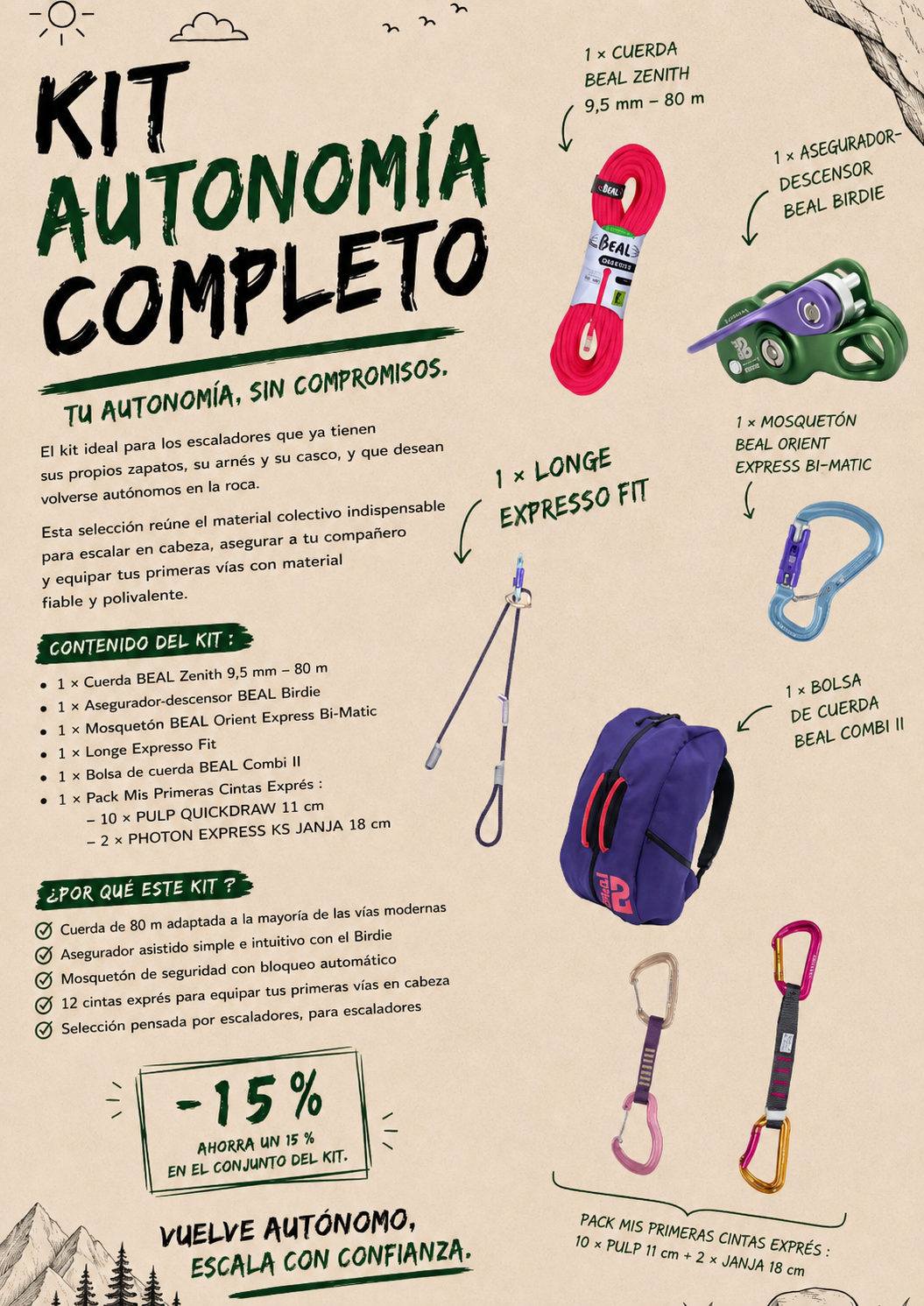 Kit Autonomía Completa - versión español
