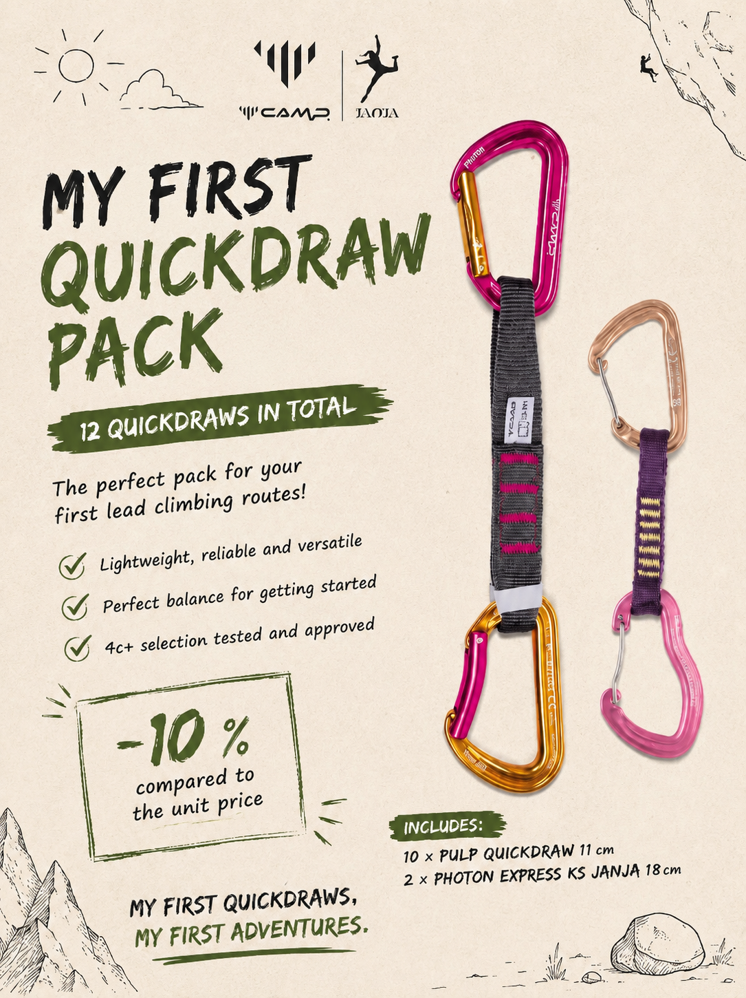 My first quickdraws pack - english version