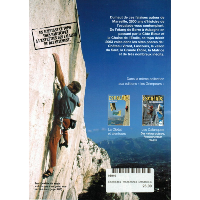 Escalades Phocéennes – 38 sites autour de Marseille