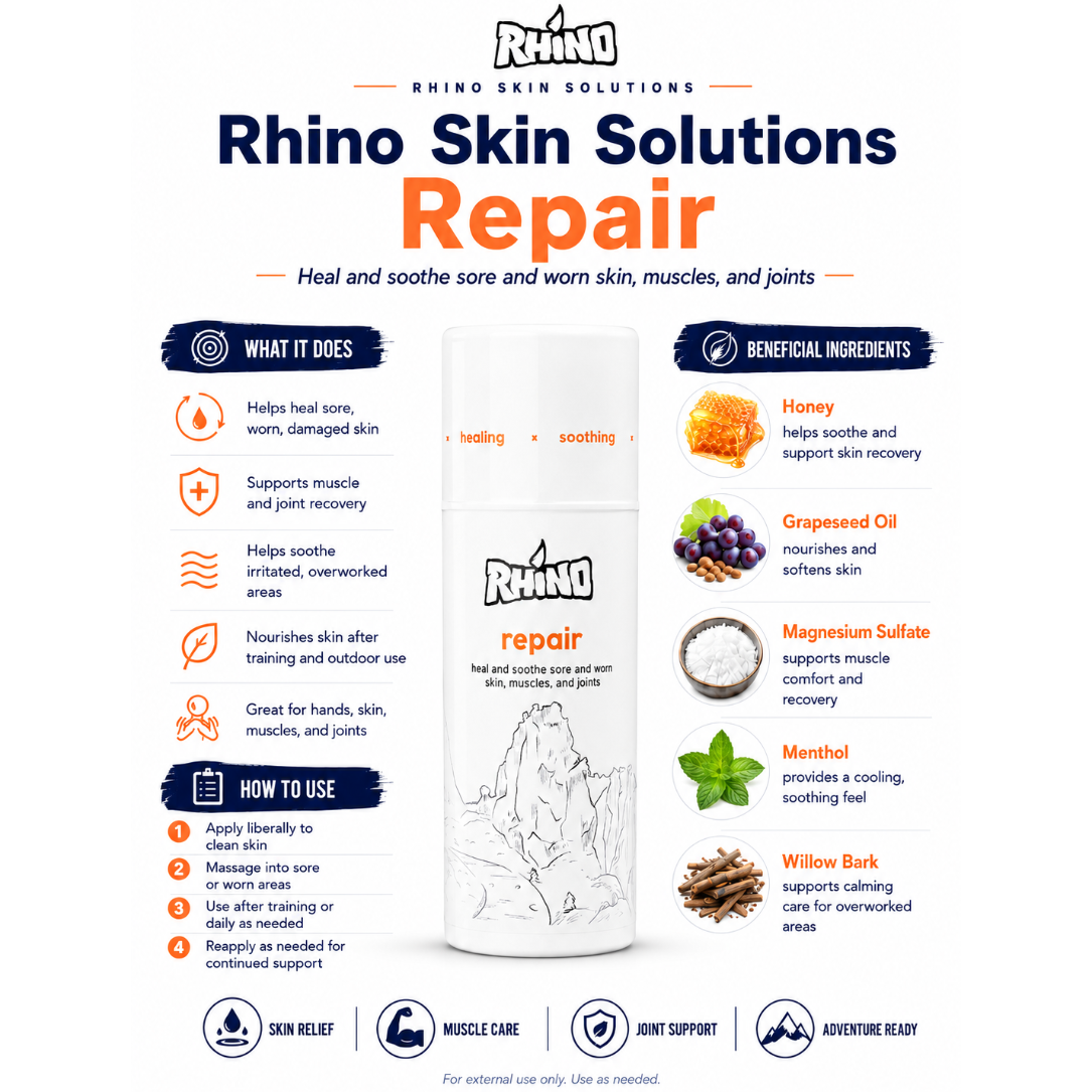 Rhino Repair – infographie produit