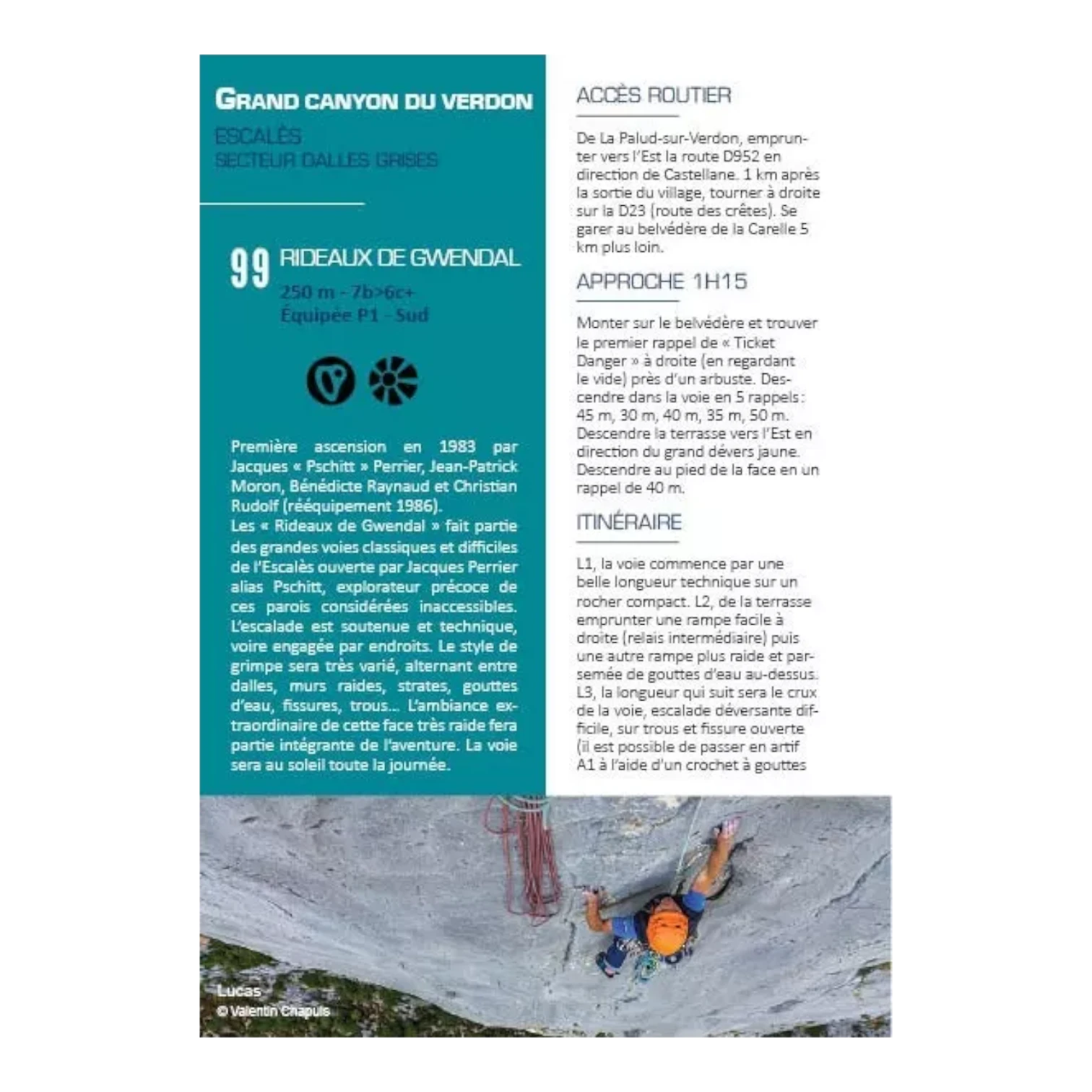 Éditions du Chemin des Crêtes Les 100 plus belles grandes voies de Provence