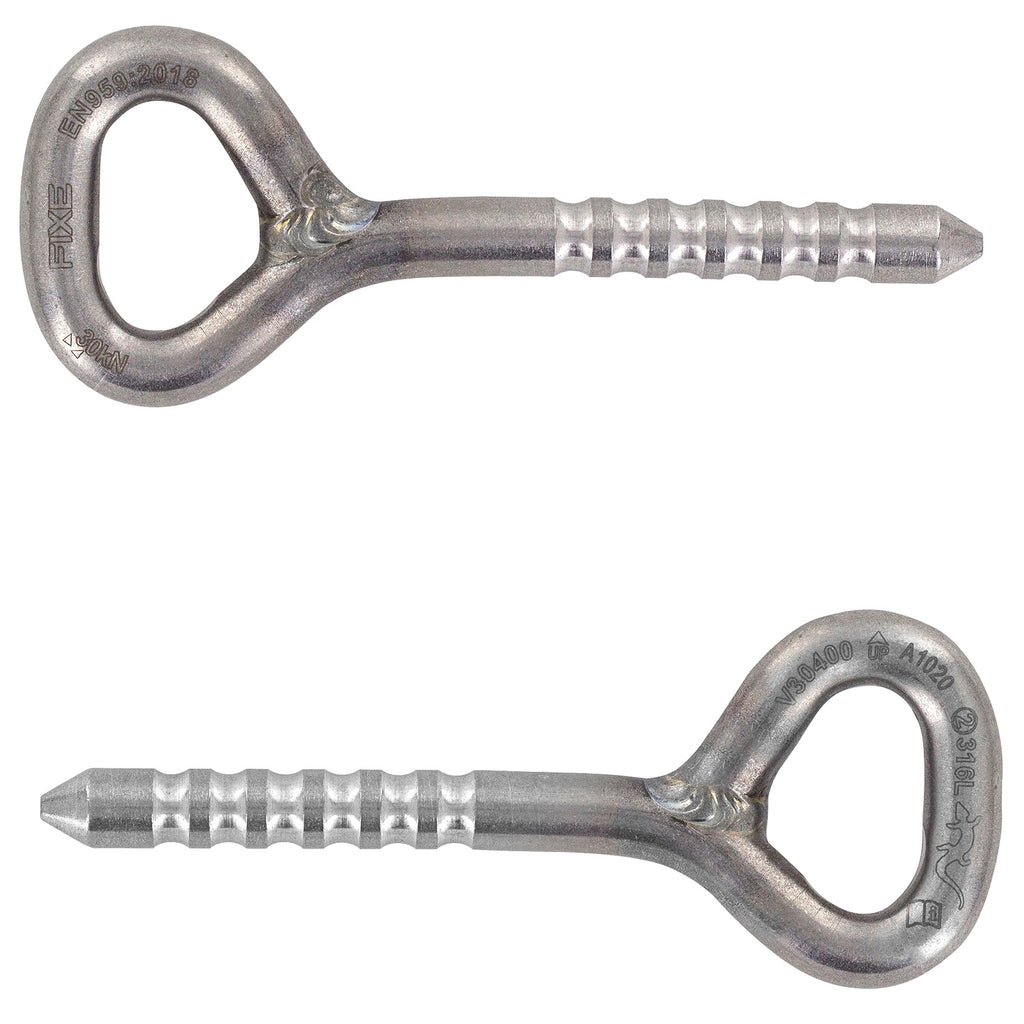 Glue-in bolt made from 316L stainless steel