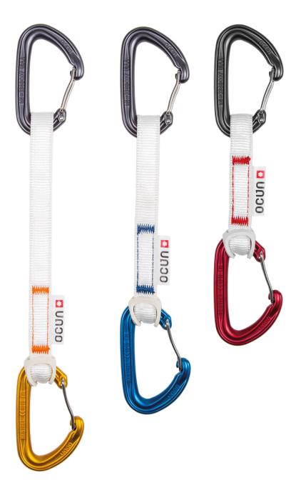 Dégaine Kestrel QD Bio-Dyn-Ring 15 mm Ocun, toutes longueurs