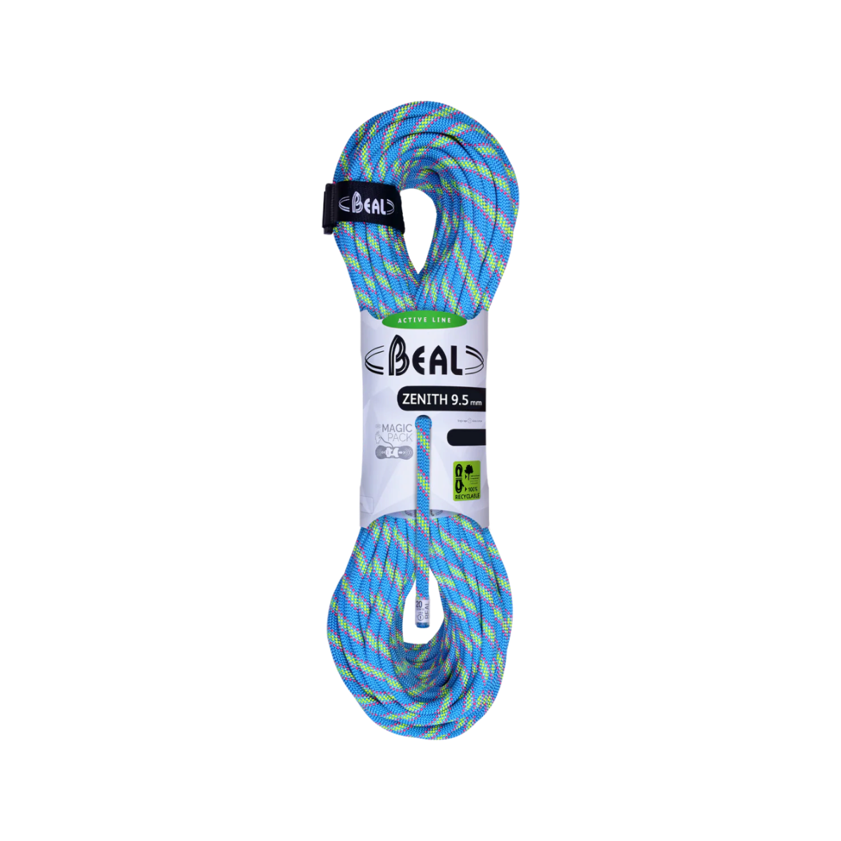 Corde d'escalade Beal — Zenith 9.5, coloris Bleu
