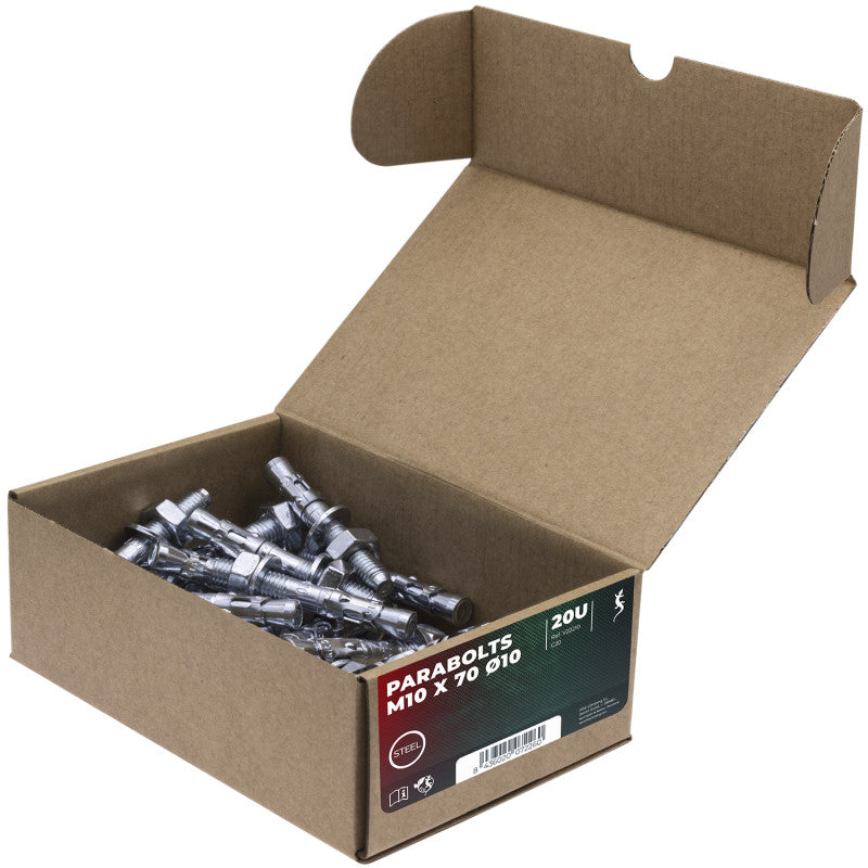 Parabolt d'expansion zingué